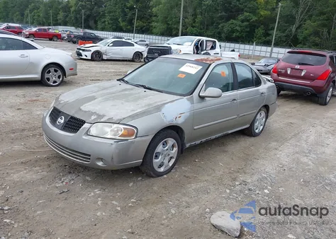 2004 Nissan Sentra 1.8/1.8S from USA, damaged, VIN 3N1CB51D04L902813